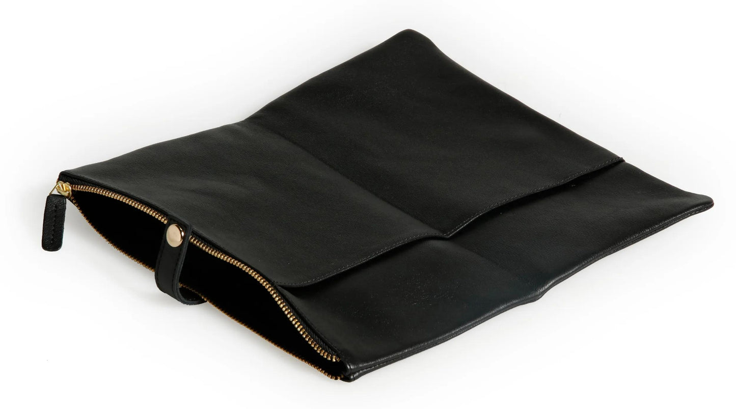Flying Spirit Flat Kit 26,3x24cm mit Reißverschlusstasche 1 Fach - Schwarz (Paket x3)