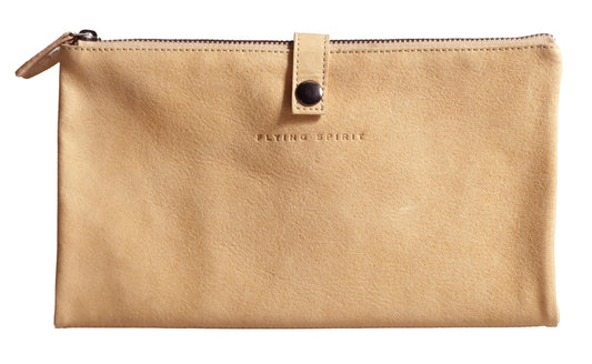 Flying Spirit kit piatto 27x23,6cm con custodia zip 2 scomparti - Beige (confezione da 3)