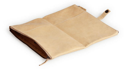 Flying Spirit Flat Kit 27x23,6cm mit Reißverschlusstasche 2 Fächer - Beige (3er-Pack)