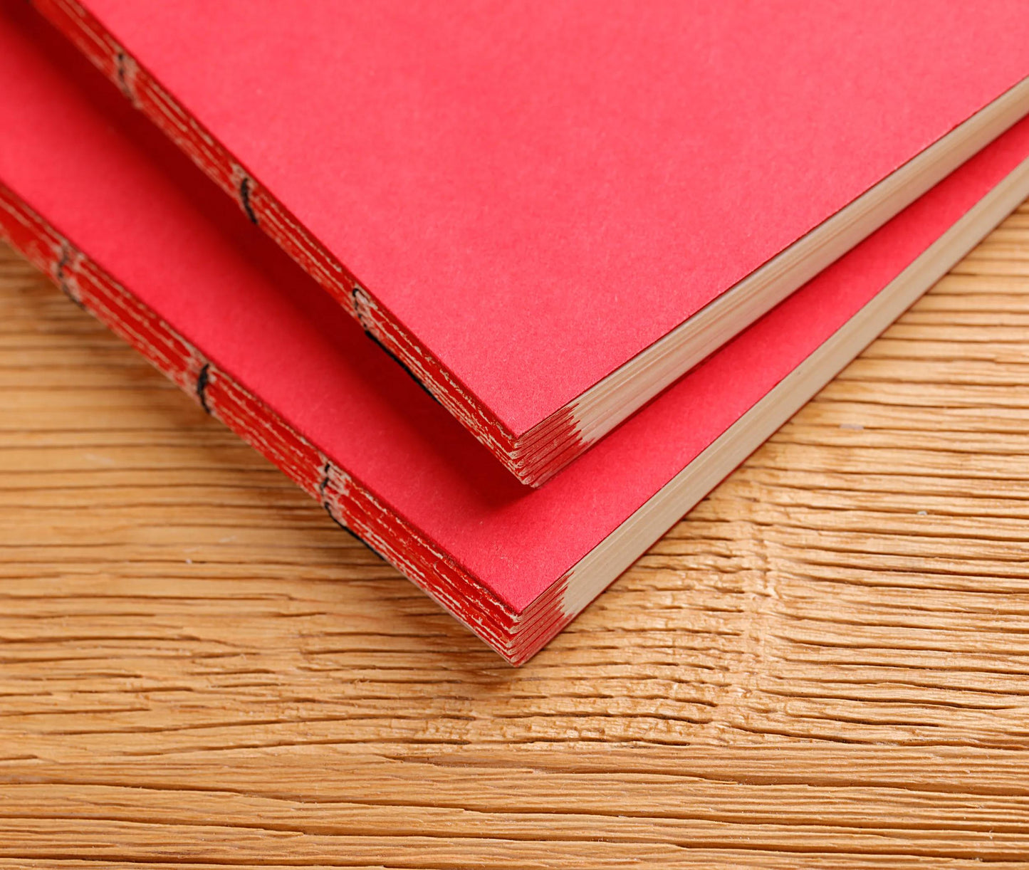 Flying Spirit Notebook genäht 50F 15,5x15,5cm 90g - Rot (Paket x5)