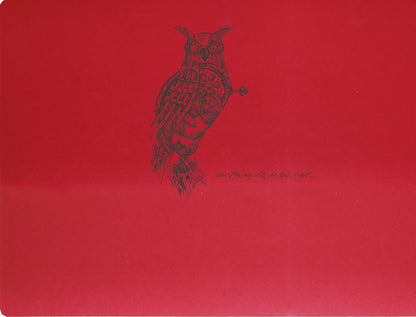 Flying Spirit notebook cucito 60F 21x16cm 90g - Rosso (confezione da 5)