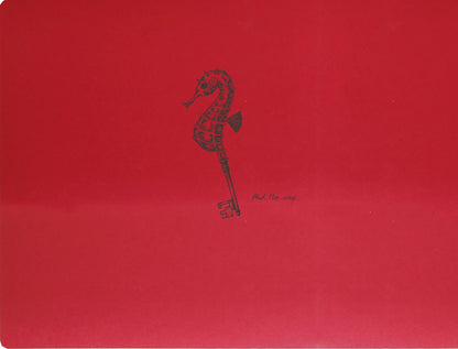Flying Spirit notebook cucito 60F 21x16cm 90g - Rosso (confezione da 5)