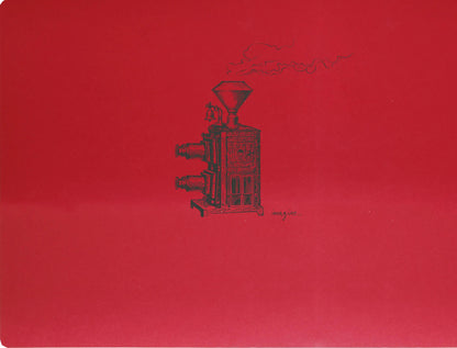 Flying Spirit notebook cucito 60F 21x16cm 90g - Rosso (confezione da 5)