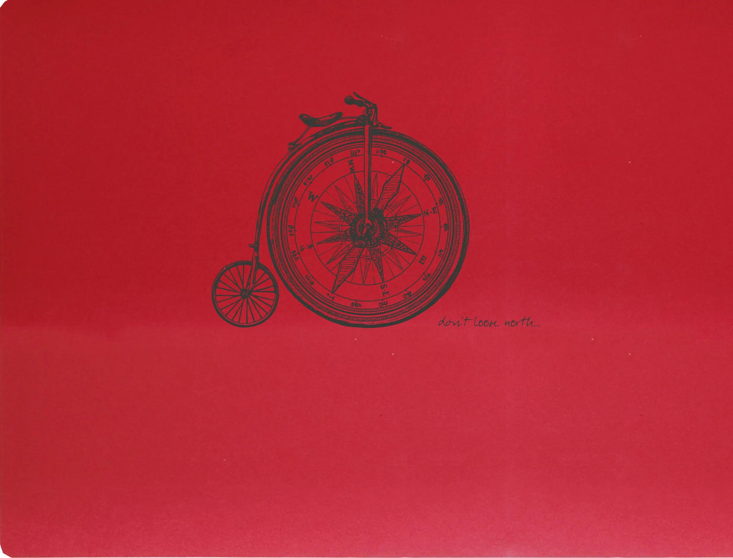 Flying Spirit notebook cucito 60F 21x16cm 90g - Rosso (Pacchetto x5)