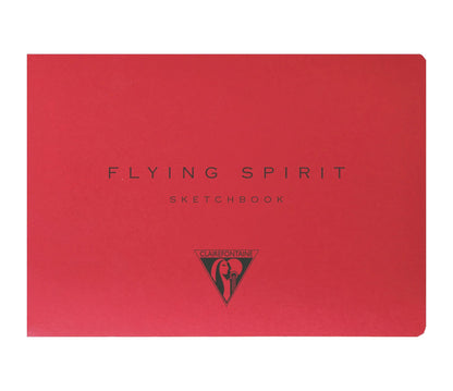 Flying Spirit raw backbook 50F A6 90g - Red