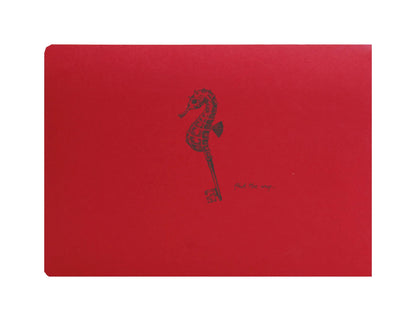 Flying Spirit raw backbook 50F A6 90g - Red
