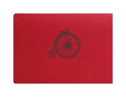 Flying Spirit raw backbook 50F A6 90g - Red