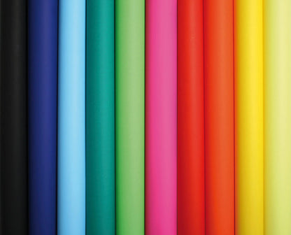 PAPIER AFFICHE PEINTE, Paquet de 50 feuilles 90g/m au format 60x80cm - Assortiment