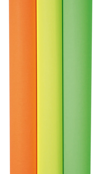 FLUO AFFICH PAPER, Roll of 10 sheets 90g/m2 in 60x80cm format - Assortment