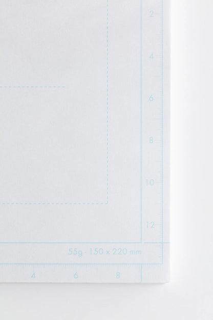 Manga Storyboard bloc collé 100F B4 55g grille 6 cases (lot de 5)