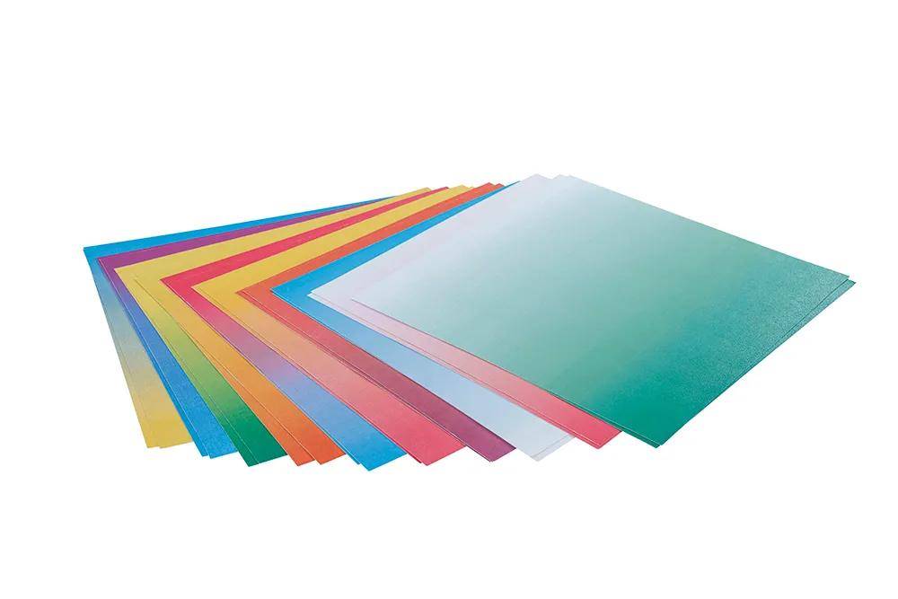 ORIGAMI, Confezione da 100 fogli 70g/m2 in formato 20x20cm - Multicolor (Pacchetto x5)