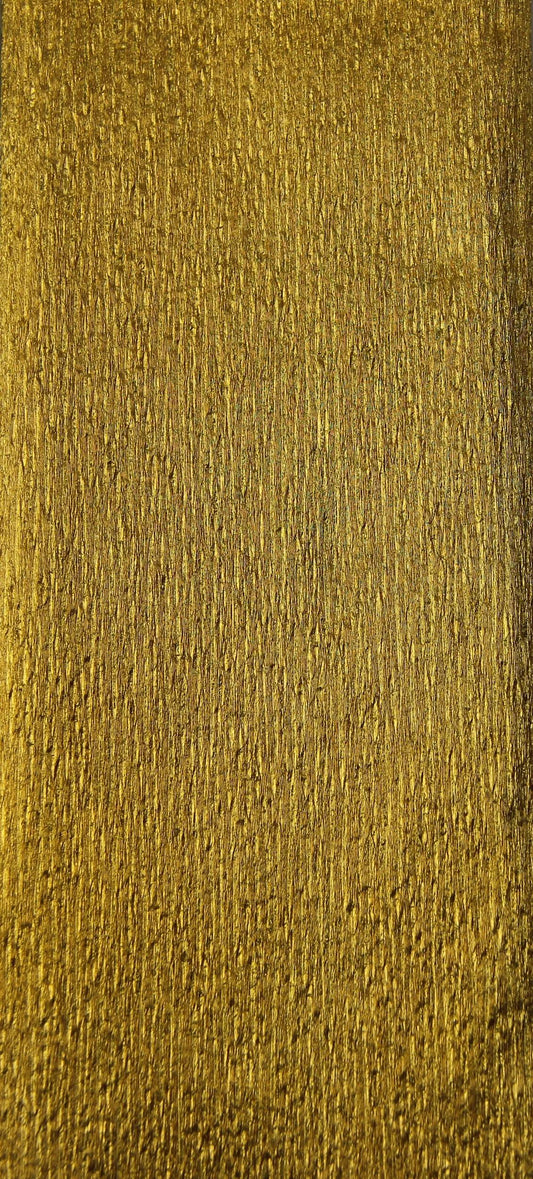 METALISED CREPON, 1 Blattbeutel gefaltet 72g/m2 in 2.50x0.50m Format - Gold (Paket x10)