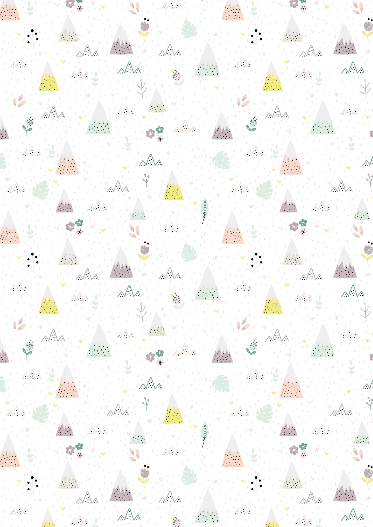 PRINTED PAPERS, Block of 20 sheets 200g/m2 in size 14,8x21cm - Lazy - Multicolor (Pack x5)