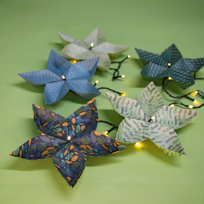 ORIGAMI, Pochette de 60 feuilles 70g/m² au format 15x15cm - Kiribati - Multicolore (lot de 5)