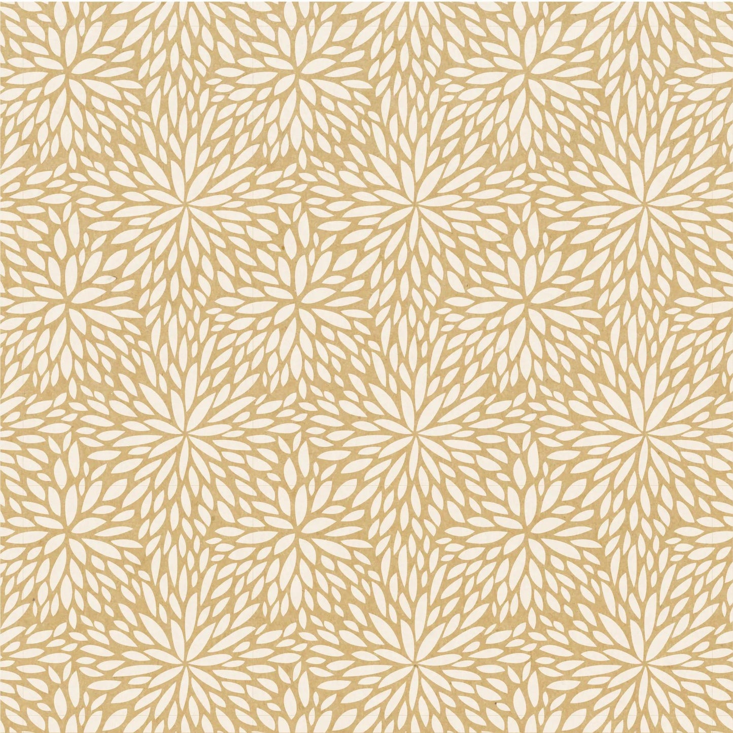 ORIGAMI, 60 leaf pouch 70g/m2 3 formats - Floral Kraft - Multicolor (Pack x5)