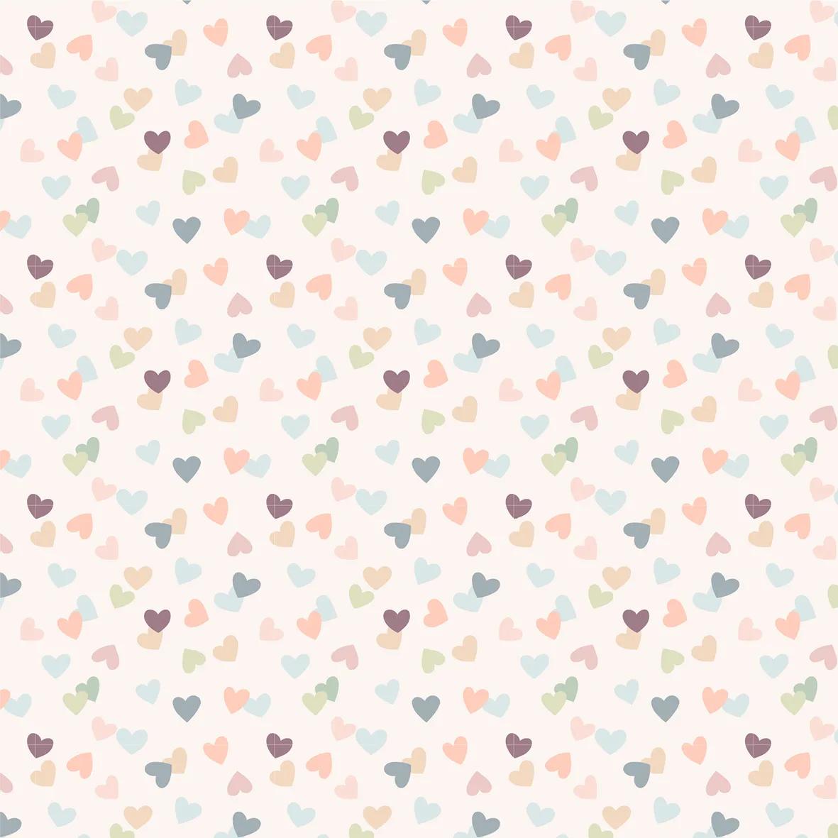 ORIGAMI, Pochette de 60 feuilles 70g/m2 au format 15x15cm - Little love - Multicolore (Lot x5)