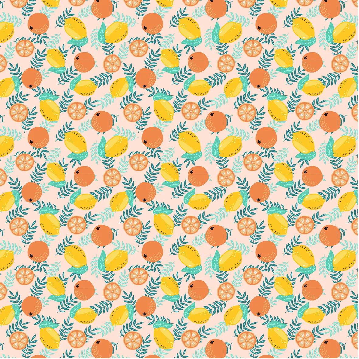 ORIGAMI, 60 Blattbeutel 70g/m2 im 15x15cm Format - Obstgarten - Mehrfarbig (Paket x5)