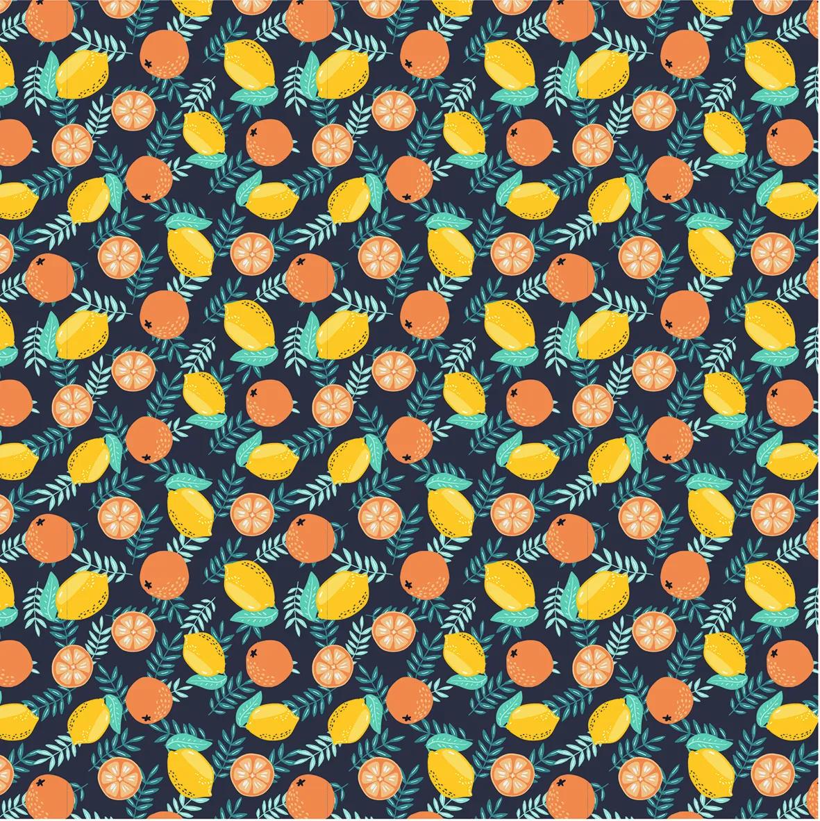 ORIGAMI, 60 Blattbeutel 70g/m2 im 15x15cm Format - Obstgarten - Mehrfarbig (Paket x5)