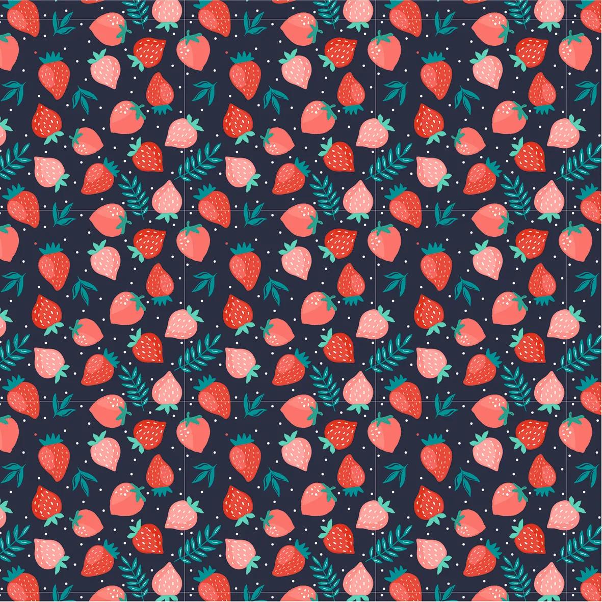 ORIGAMI, 60 Blattbeutel 70g/m2 im 15x15cm Format - Obstgarten - Mehrfarbig (Paket x5)