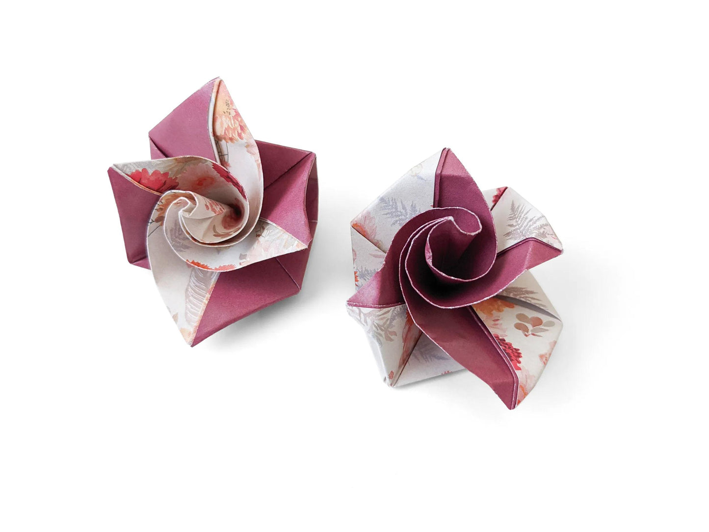 ORIGAMI, 60 leaf pouch 70g/m2 3 formats - Dried flowers - Multicolor (Pack x5)