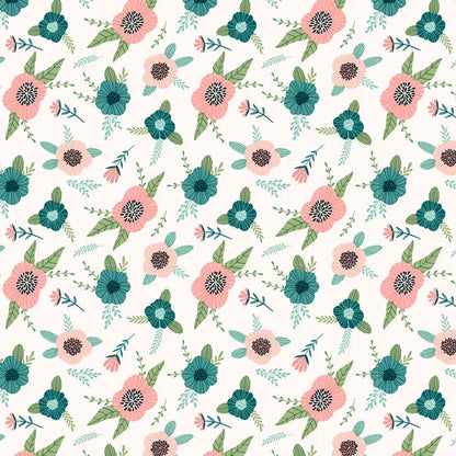 ORIGAMI, Pochette de 60 feuilles 70g/m2 au format 15x15cm - Herbier - Multicolore (lot de 5)