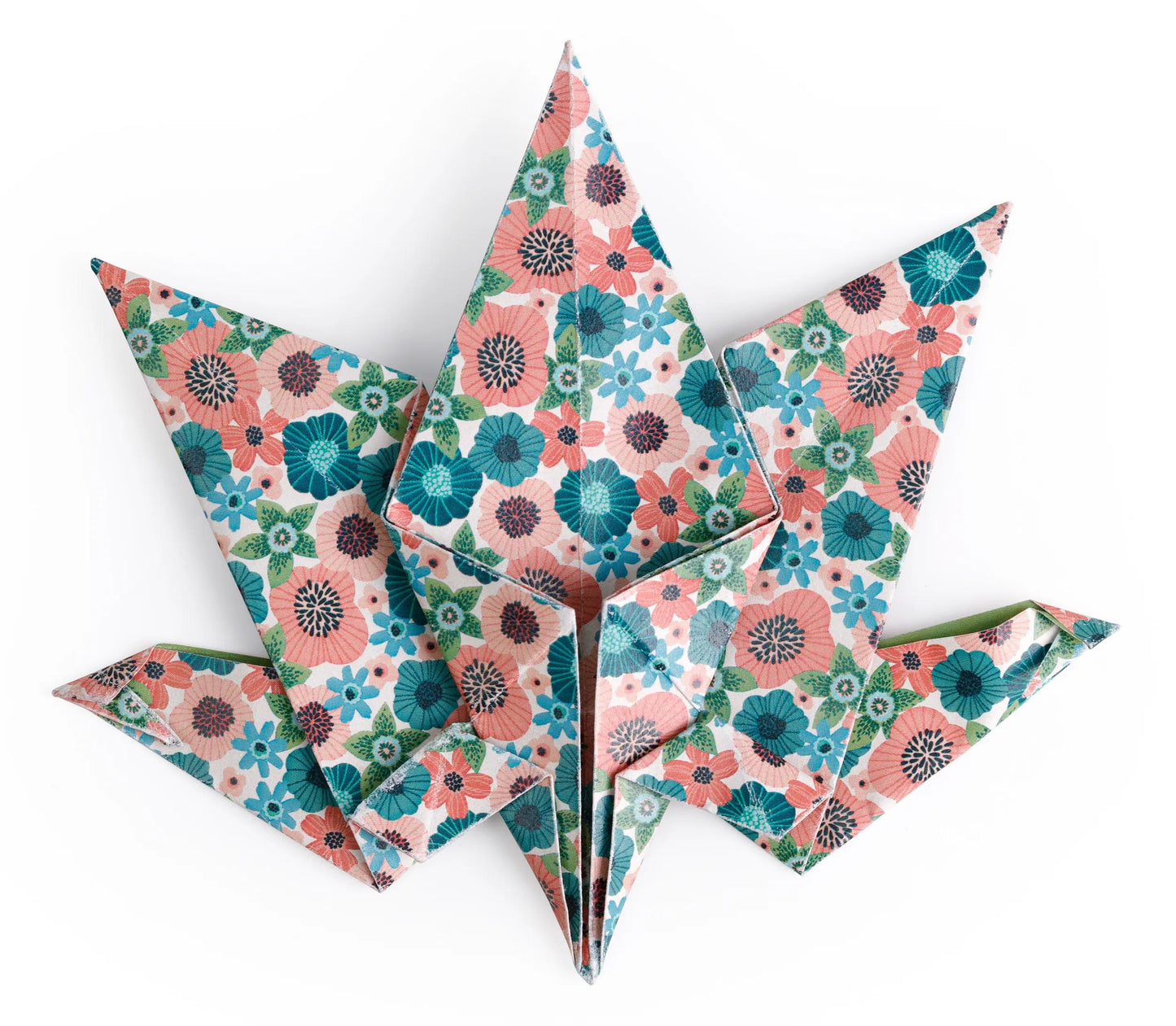 ORIGAMI, 60 sheet pouch 70g/m2 in 15x15cm format - Herbier - Multicolor (Pack x5)