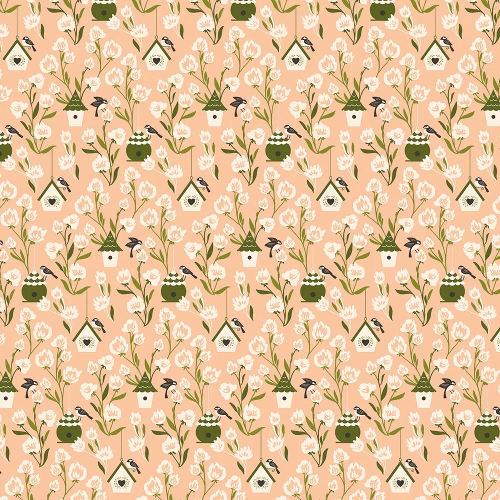 ORIGAMI, confezione da 60 fogli 70g/m2 3 formati - Primavera - Multicolore (Pacchetto x5)