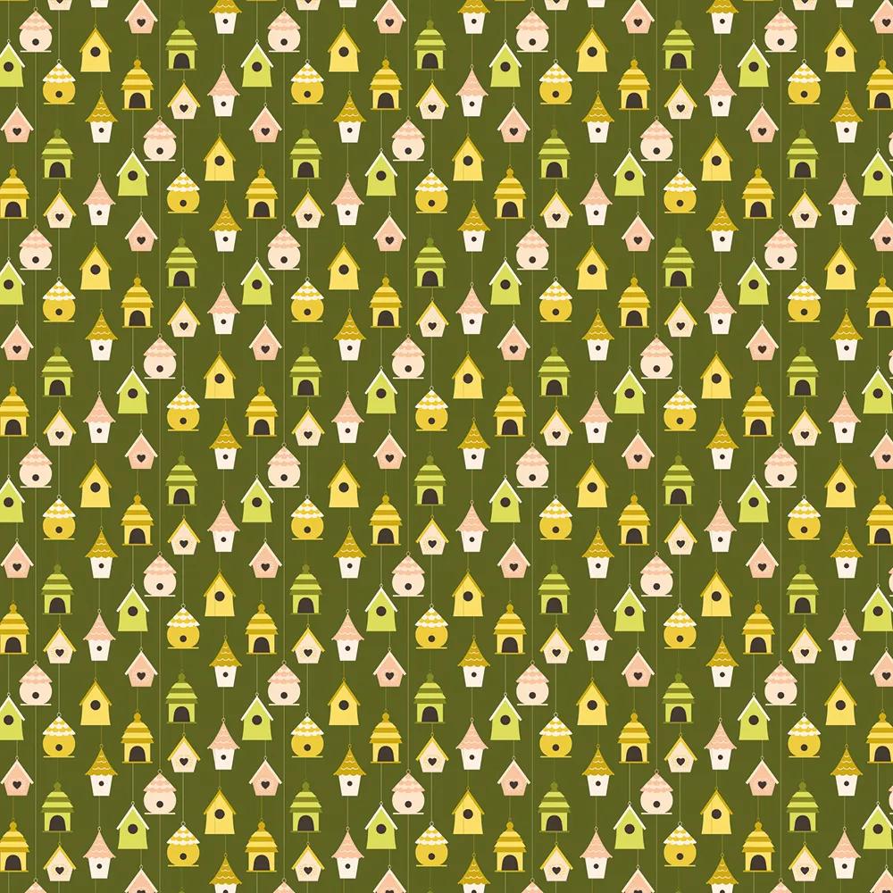 ORIGAMI, confezione da 60 fogli 70g/m2 3 formati - Primavera - Multicolore (Pacchetto x5)