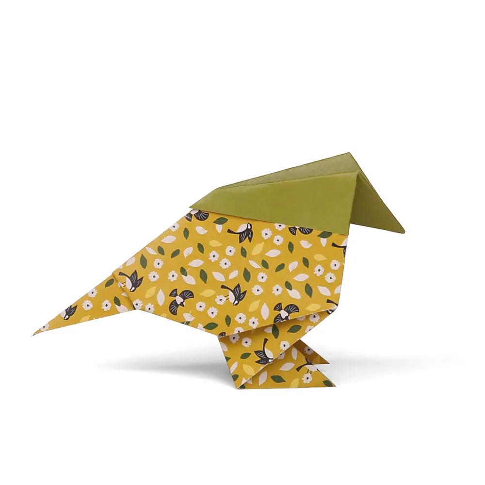 ORIGAMI, confezione da 60 fogli 70g/m2 3 formati - Primavera - Multicolore (Pacchetto x5)
