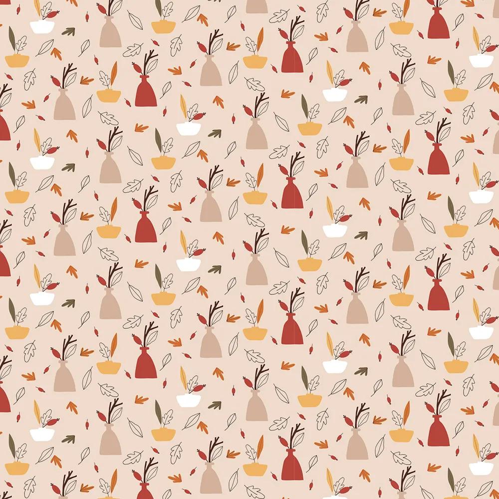 ORIGAMI, confezione da 60 fogli 70g/m2 3 formati - Autunno - Multicolore (Pacchetto x5)