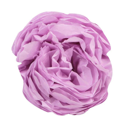 PAPIER DE SOIE, Sachet de 8 feuilles pliées 18g/m2 au format 50x75cm - Lilas (Lot x10)