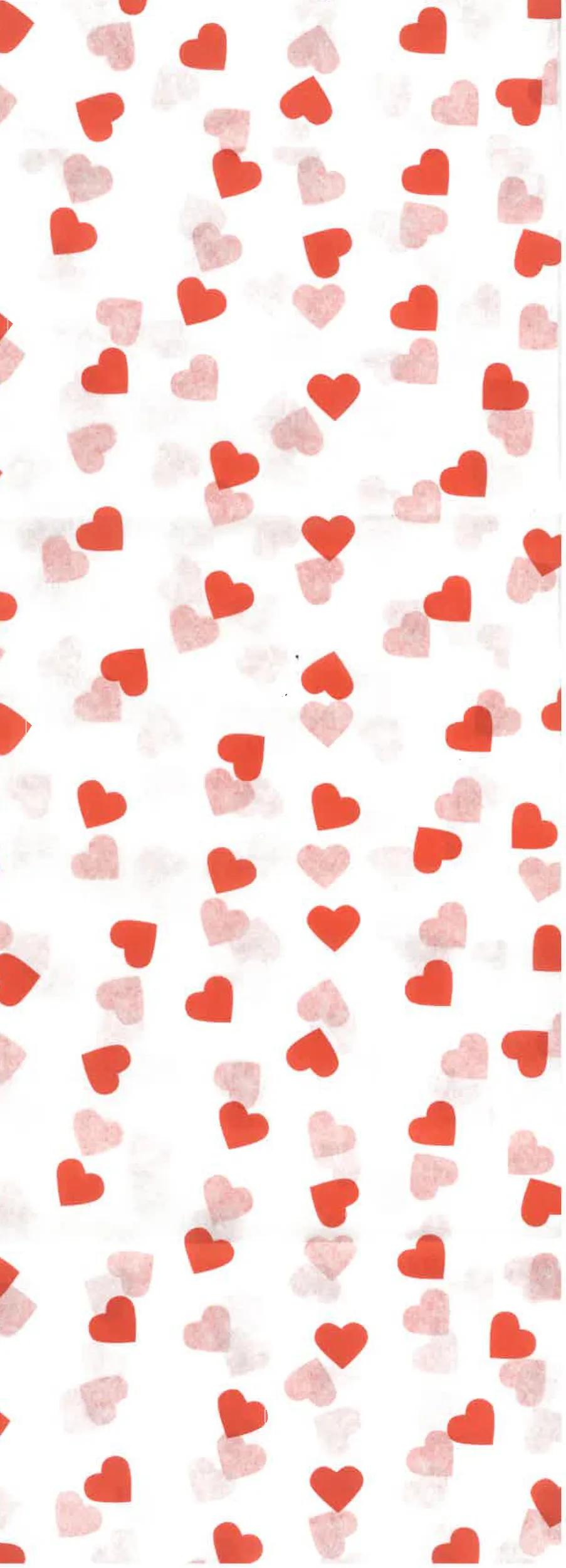 SOUTH PAPER STAMPATO, Borsa da 6 fogli in formato 50x75cm - Assortimento Love - Assortimento (Pacchetto x10)