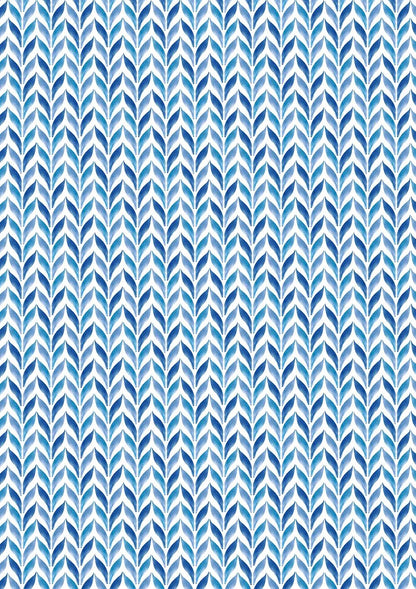 PRINTED PAPERS, block of 20 motif sheets 160g/m2 in A4 format (21x29.7cm) + 1 creative idea - Floral shibori - Multicolor
