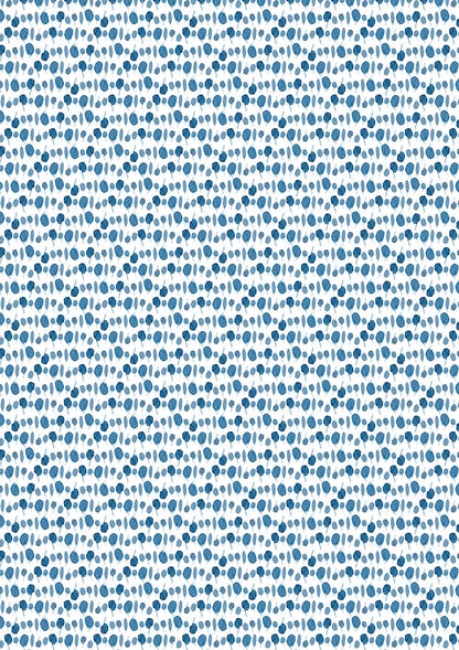 PRINTED PAPERS, block of 20 motif sheets 160g/m2 in A4 format (21x29.7cm) + 1 creative idea - Floral shibori - Multicolor