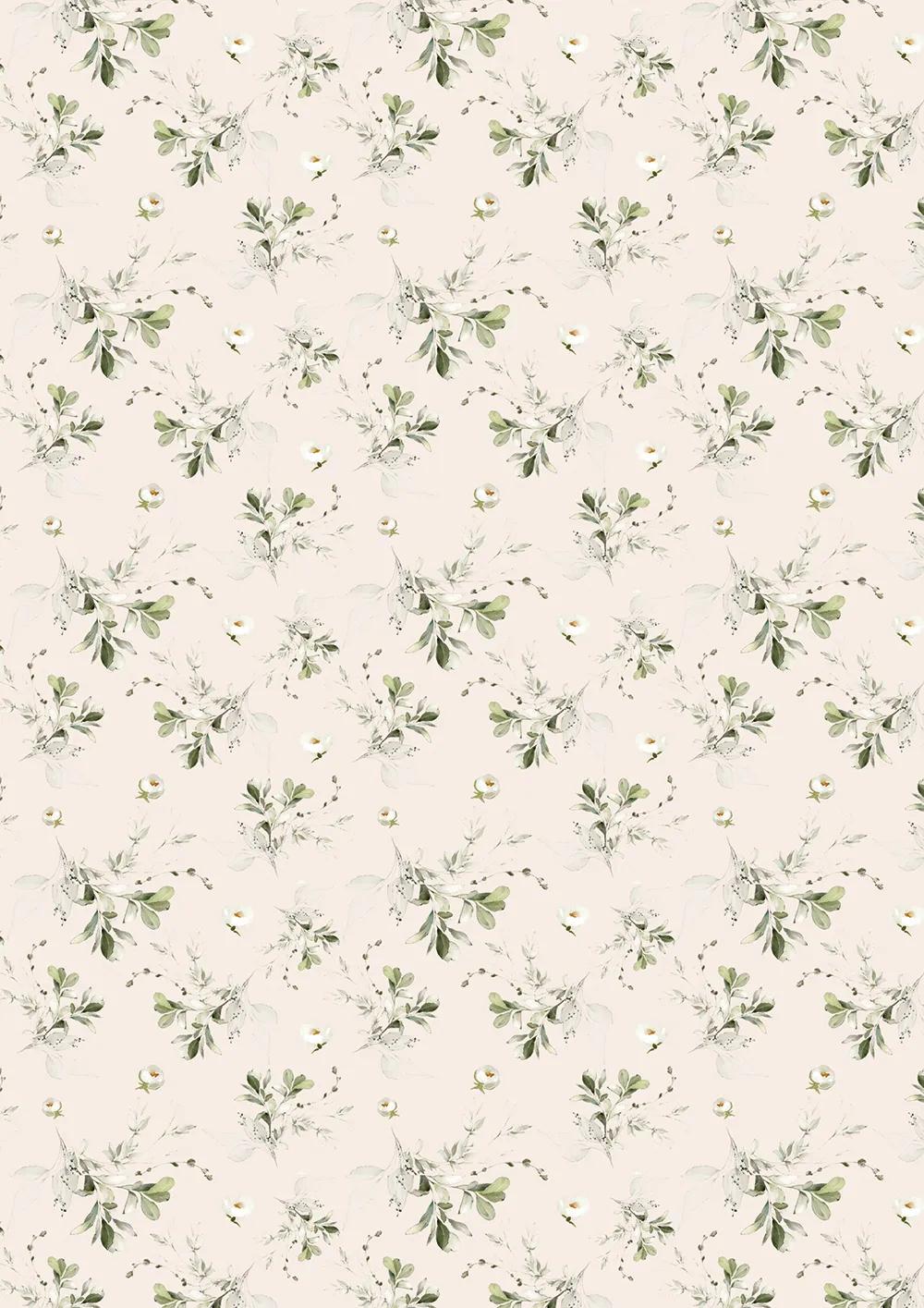 PAPIERS IMPRIMÉS, Bloc de 20 feuilles à motifs 160g/m2 au format A4 (21x29,7cm) + 1 idée créative - Romantique - Multicolore (lot de 5)