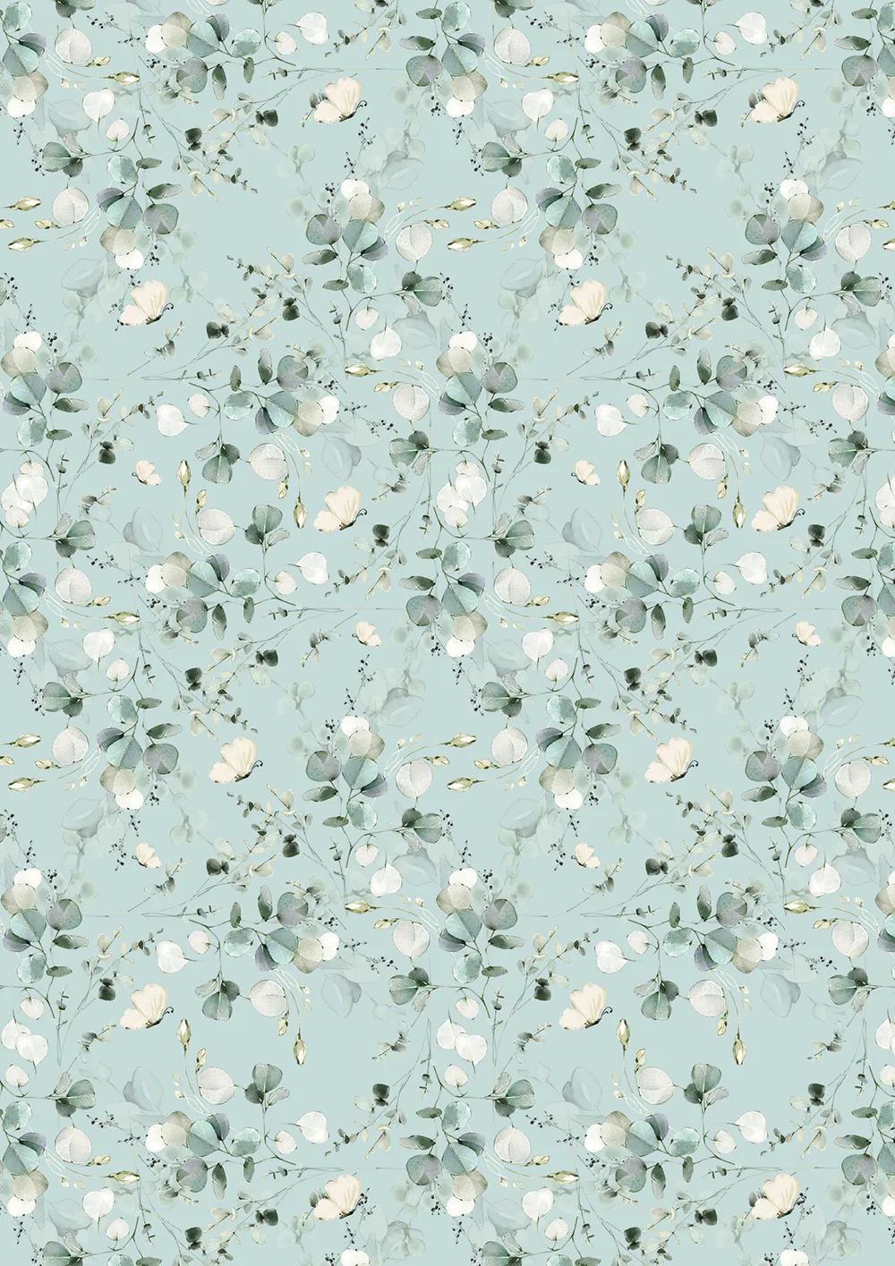 PAPIERS IMPRIMÉS, Bloc de 20 feuilles à motifs 160g/m2 au format A4 (21x29,7cm) + 1 idée créative - Romantique - Multicolore (lot de 5)