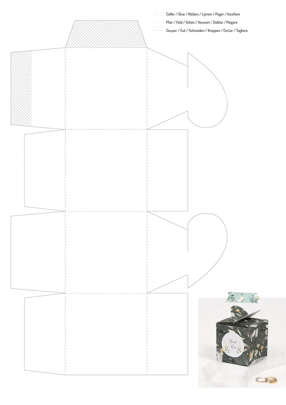 PAPIERS IMPRIMÉS, Bloc de 20 feuilles à motifs 160g/m2 au format A4 (21x29,7cm) + 1 idée créative - Romantique - Multicolore (lot de 5)