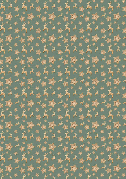 PAPIERS IMPRIMÉS, Bloc de 20 feuilles à motifs 160g/m2 au format A4 (21x29,7cm) + 1 idée créative - Noël vitaminé - Multicolore (lot de 5)