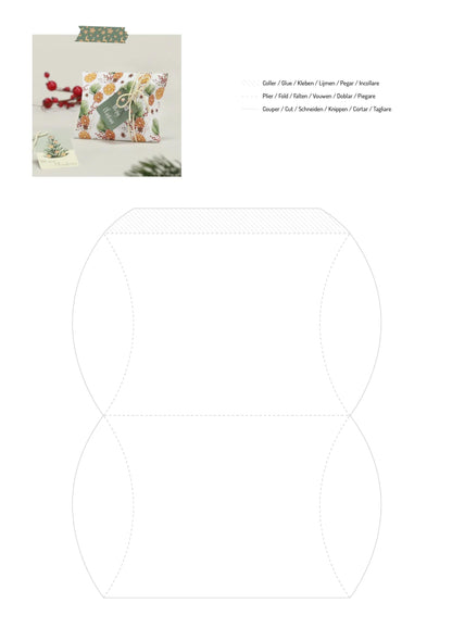 PAPIERS IMPRIMÉS, Bloc de 20 feuilles à motifs 160g/m2 au format A4 (21x29,7cm) + 1 idée créative - Noël vitaminé - Multicolore (lot de 5)