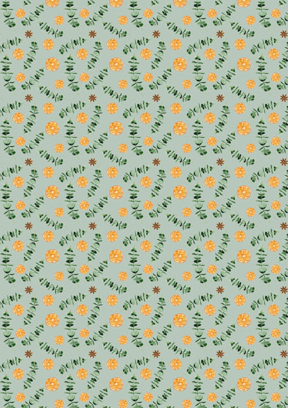PAPIERS IMPRIMÉS, Bloc de 20 feuilles à motifs 160g/m2 au format A4 (21x29,7cm) + 1 idée créative - Noël vitaminé - Multicolore (lot de 5)