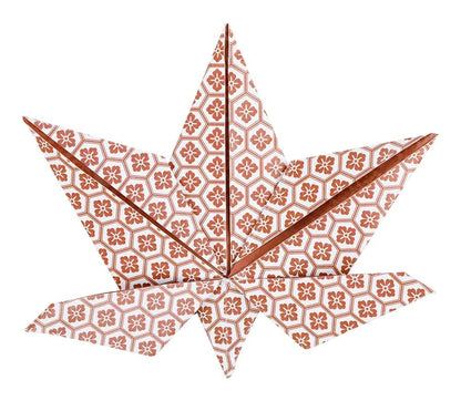 ORIGAMI, Pochette de 60 feuilles 70g/m2 au format 15x15cm - Automne - Multicolore (lot de 5)