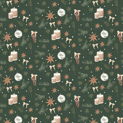ORIGAMI, Pochette de 60 feuilles 70g/m2 au format 15x15cm - Noël cosy - Multicolore (lot de 5)