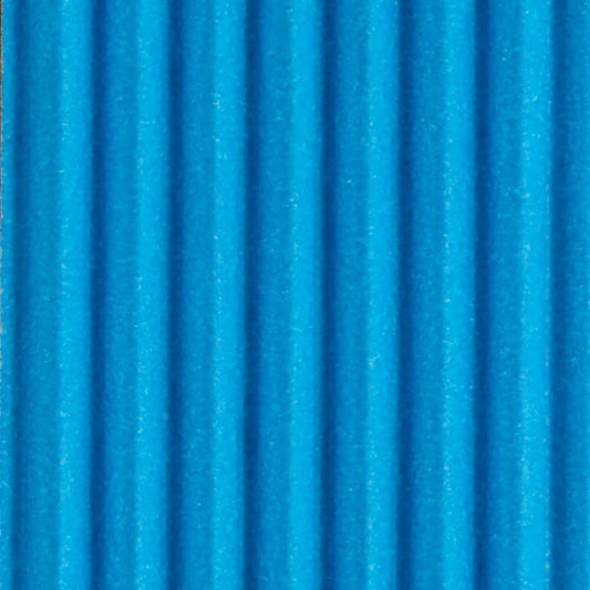 GROUNDED CARTON,Medium Rillenrolle 300g/m2 in 50x70cm Format - Petroleum blau (Paket x5)
