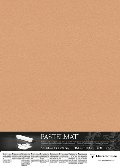 Pastelmat Paket 5F 50x70cm 360g - Siena