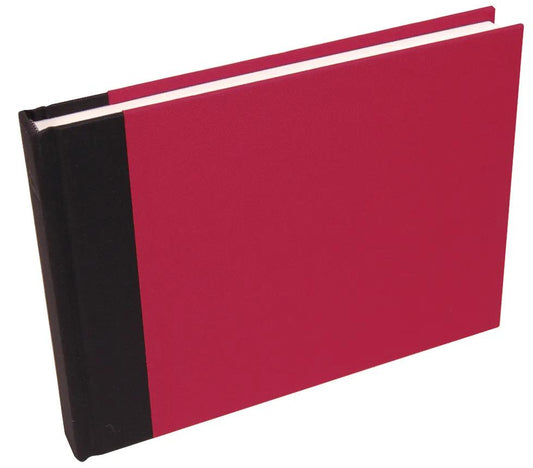 60F A5 185g Toile Travel Book - Rot (Paket x2)