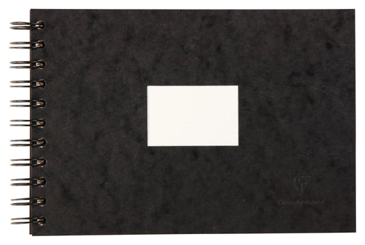 Spiral Aquarell Reisetagebuch 20F A5 300g - Schwarz (Paket x2)