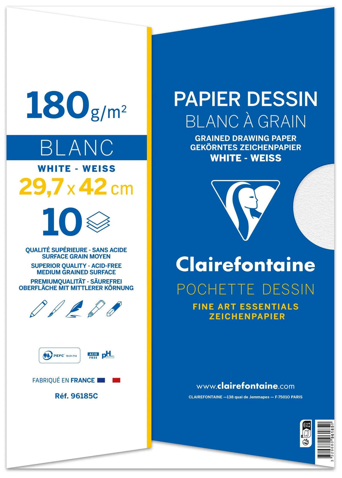 Drawing with 10F A3 pouch 180g (in bundle 10)