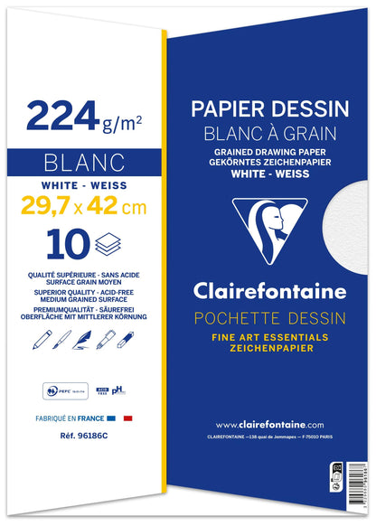 Drawing with Grain pouch 10F A3 224g (in bundle 10)