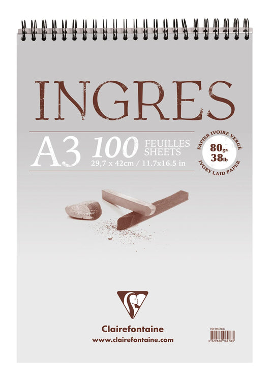 Ingres Spiral block study 100F A3 80g (in bundle 5)
