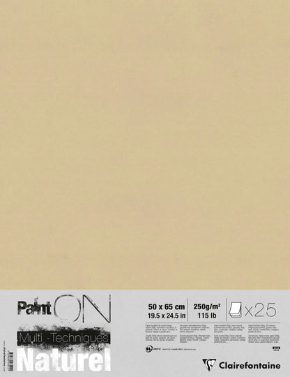 Paint'ON Natural package 25F 50x65cm 250g